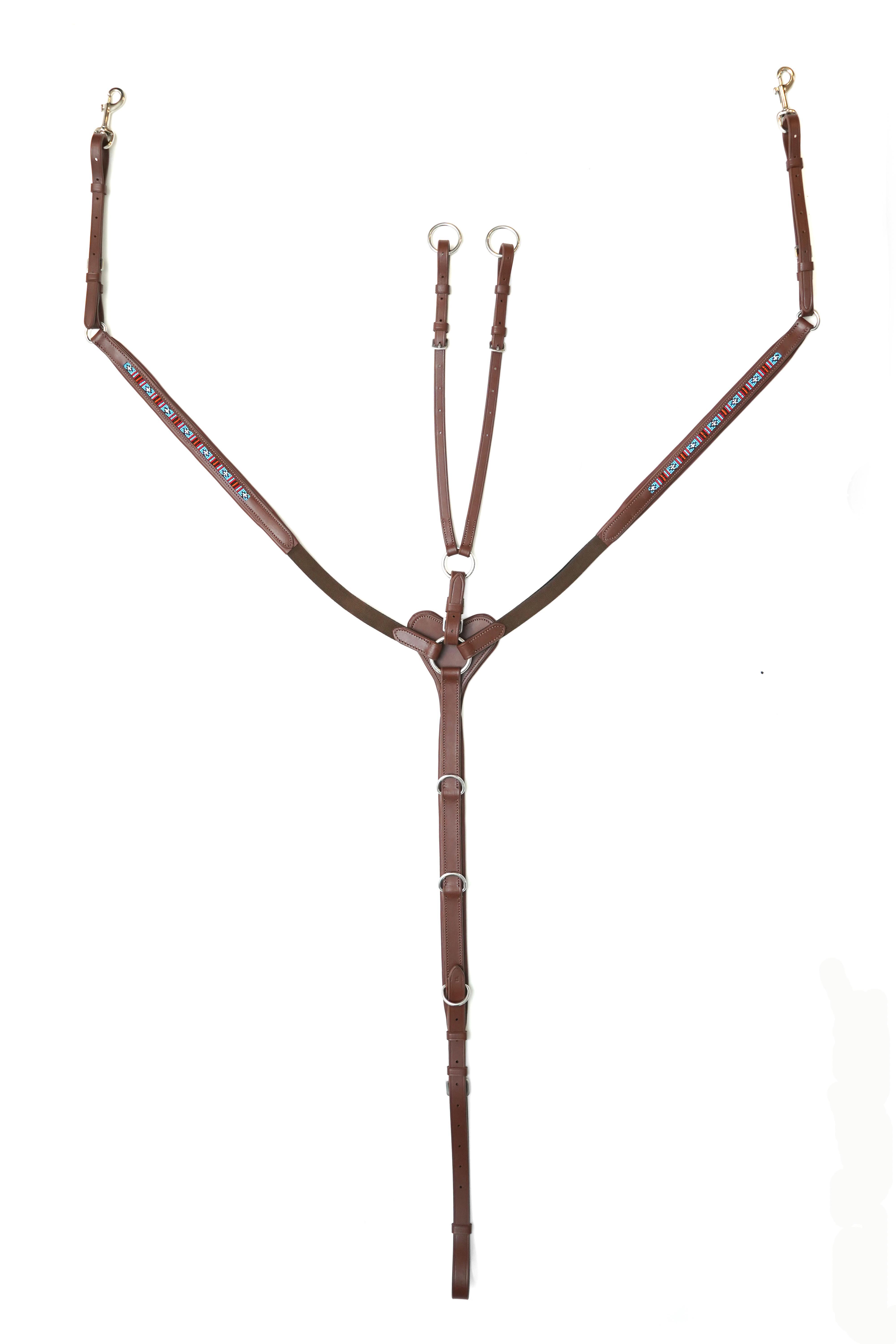 BREASTPLATE MARTINGLE WITH RUNNING ATTACHMENT