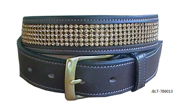 CRYSTAL RYDER BELT GOLD