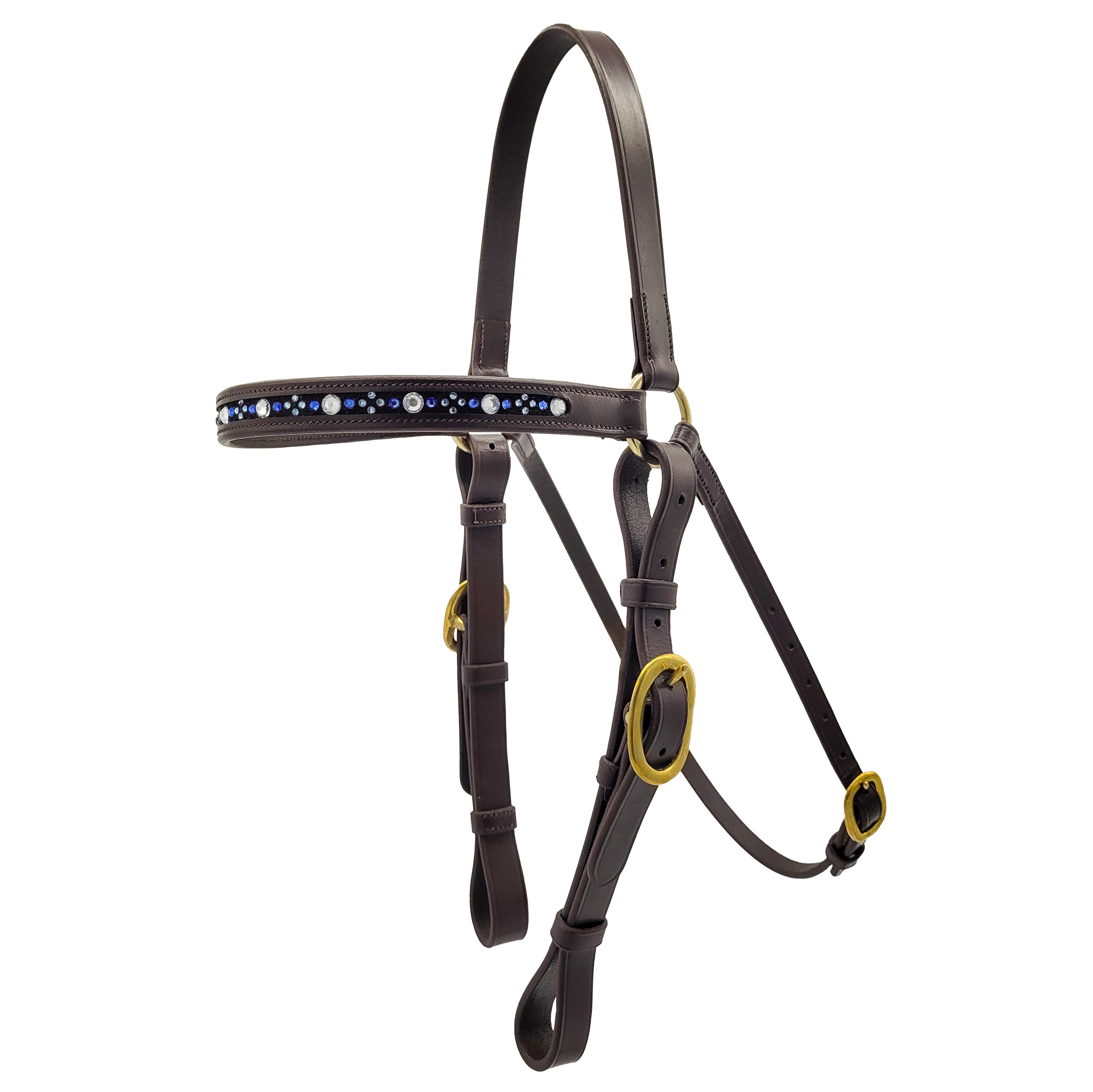 BLUE BLING BARCOO BRIDLE
